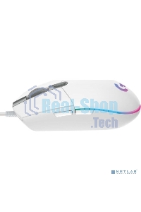 Мышь проводная Logitech G102 LIGHTSYNC белый, 8000 dpi, USB, кнопки - 6