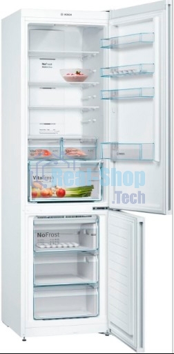 Холодильник Bosch KGN39XW30U белый двухкамерный 290/110л морозилка снизу, No Frost