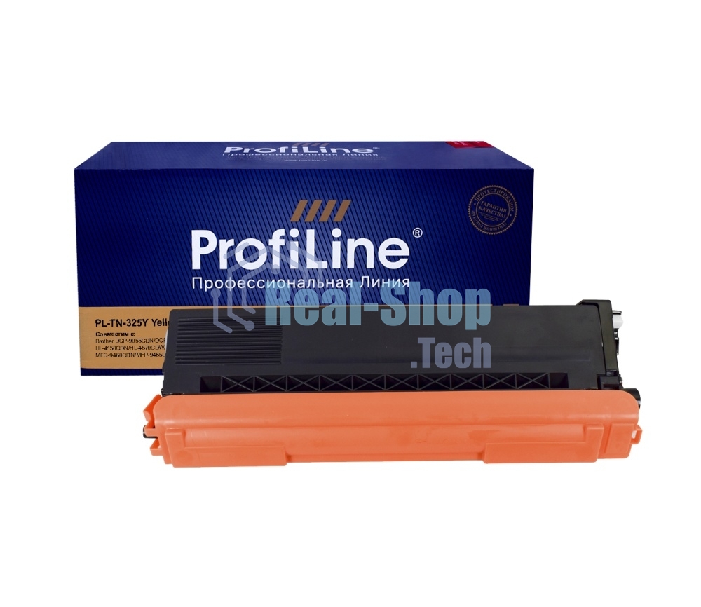 Картридж ProfiLine PL-TN-325Y для принтеров Brother DCP-9055CDN/DCP-9270CDN/HL-4140CN/HL-4150CDN/HL-4570CDW/HL-4570CDWT/MFC-9460CDN/MFP-9465CDN/MFC-9970CDW Yellow 3500 копий
