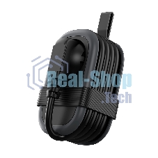 Удлинитель Cablexpert Exnovo mini, EXN-1-CU2-B-1.13, 1р, 16А, 1xType-C PD, 20 Вт, 2хUSB QC, 18Вт, 1.13м, ур.защиты 1+, черный, коробка