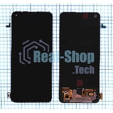Дисплей для Realme 8 4G в сборе с тачскрином (orig lcd) черный