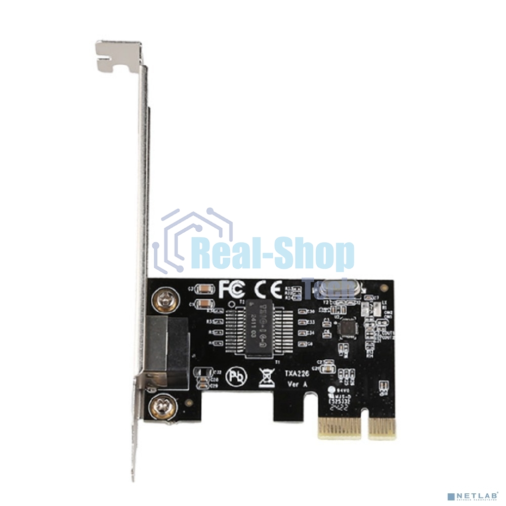 Сетевой адаптер ORIGO ON200/A1A PCI-E, 1x1000Base-T (низкопрофильная и стандартная планки в комплекте)