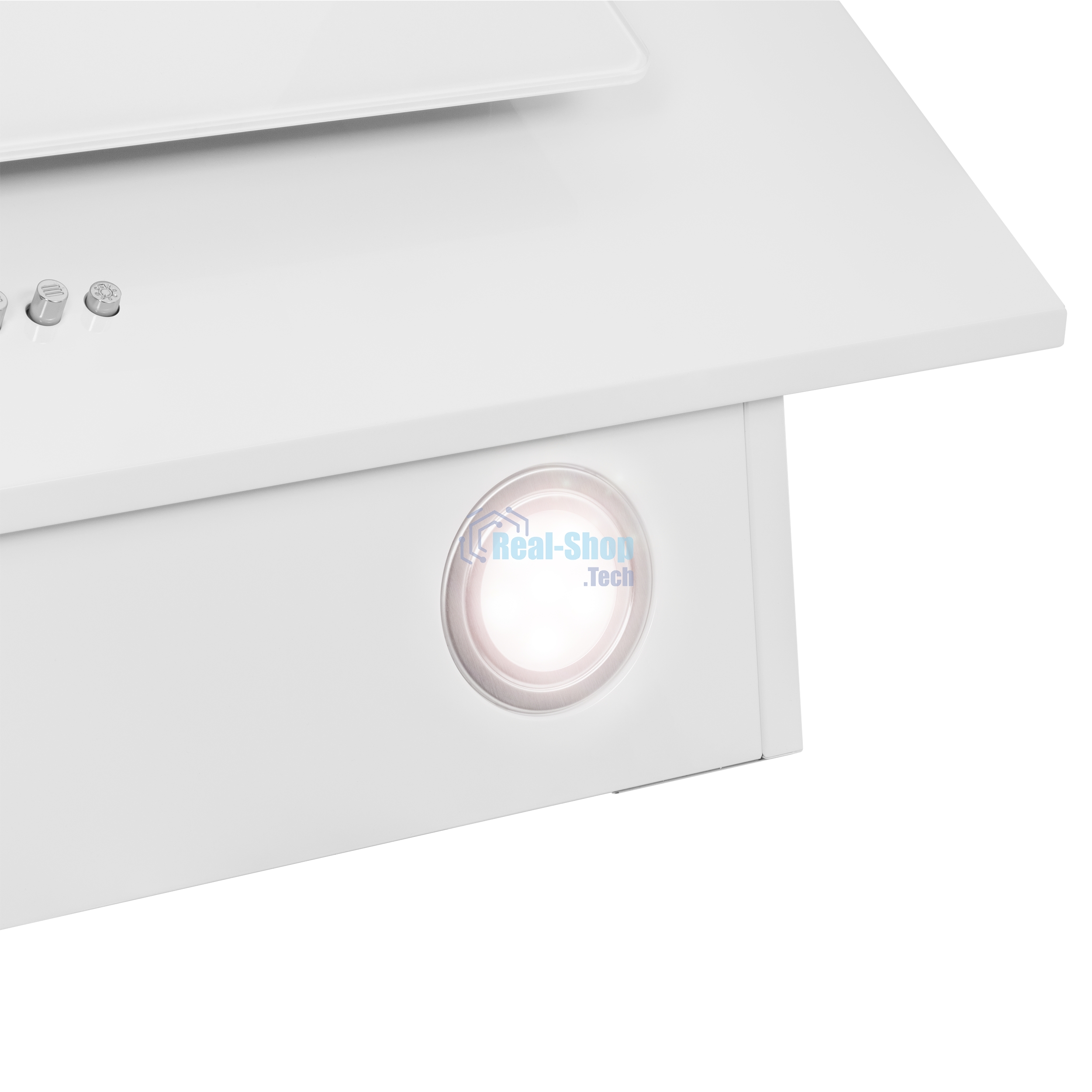 Вытяжка наклонная Maunfeld Tower 60 белый, 60 см, 700 куб. м/ч, 66 дБ