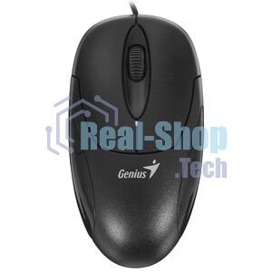 Мышь проводная Genius XScroll V3 черный, 1000 dpi, USB, кнопки - 3