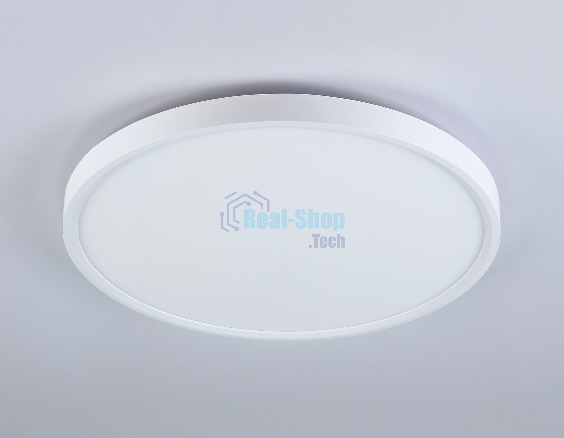 Потолочный светодиодный светильник Ambrella light FZ3001 WH белый IP44 24W+10W 6400+6400К D300*40 (Без ПДУ)