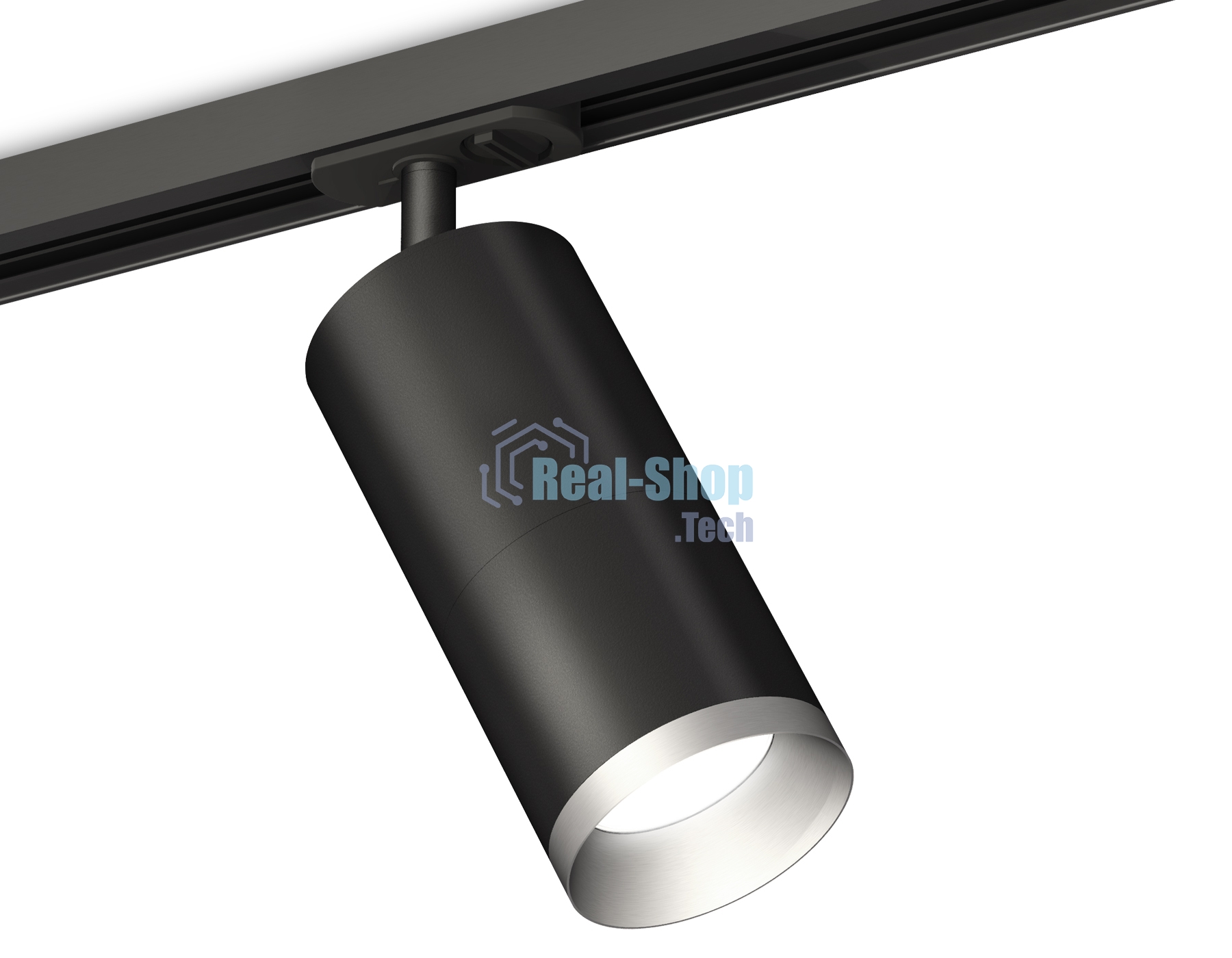 Светильник Ambrella light XT7402102 SBK/MCH черный песок/хром матовый MR16 GU5.3 (A2537, C7422, A2011, C7402, N7033)