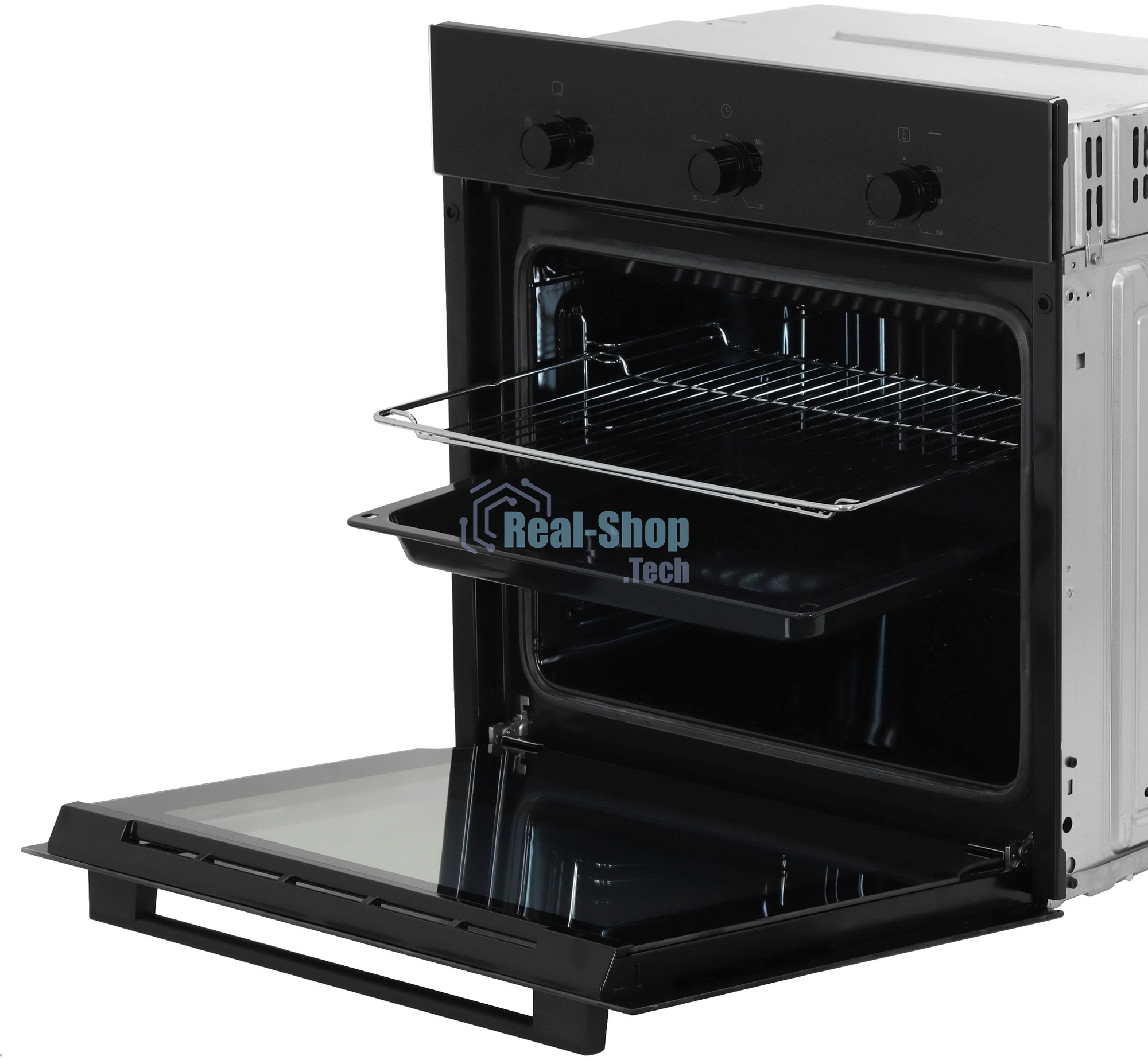 Духовой шкаф Bosch HBF011BA1T Serie 2, черный, класс энергоэффективности А, 4 режима,71 литр, сделано в Турции