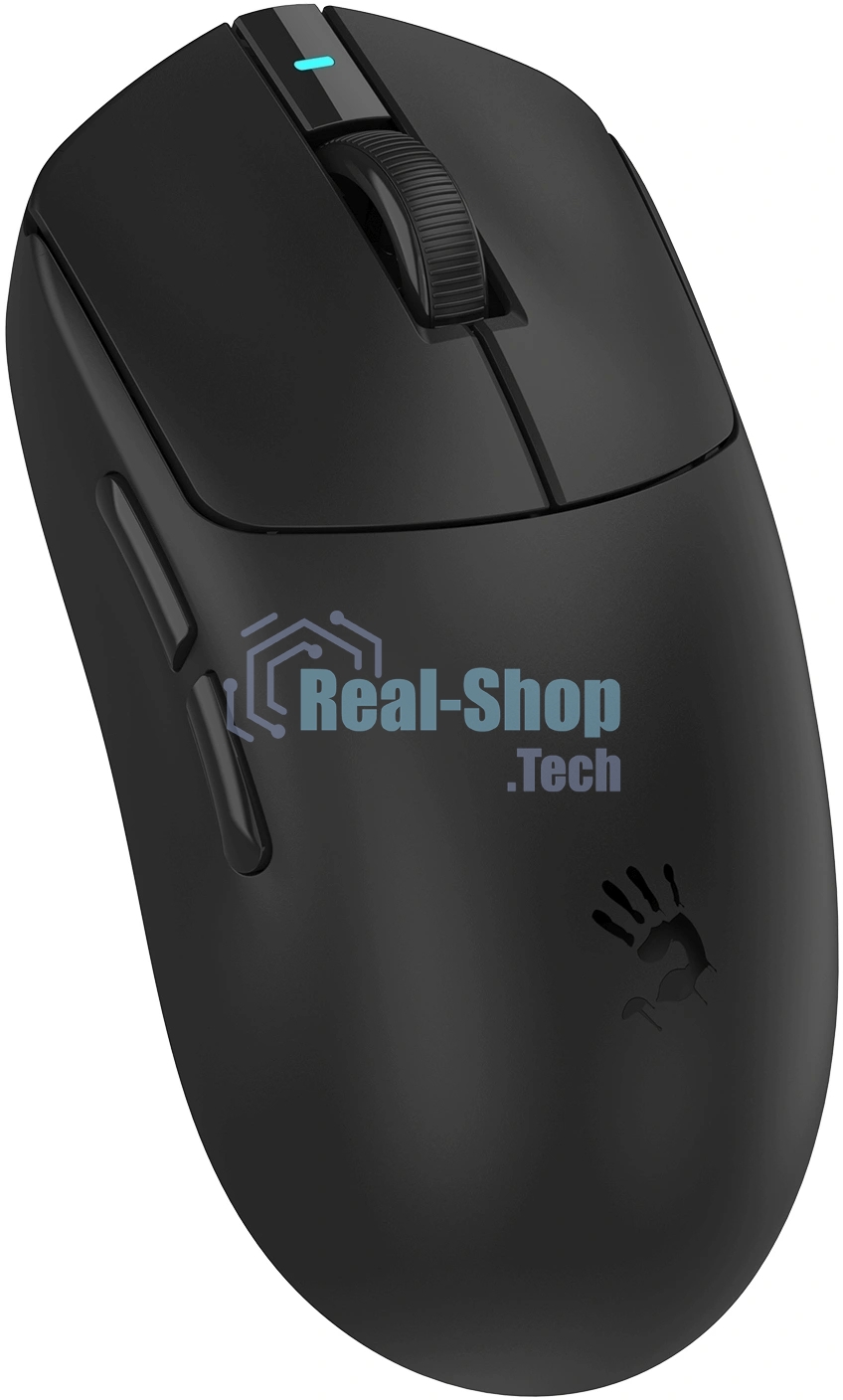 Мышь беспроводная/проводная A4tech Bloody R77UltraDock черный, 20000 dpi, USB Type-A, радиоканал, кнопки - 5