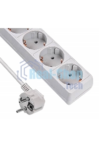 Сетевой фильтр Buro 500SL-5-G 5 м (5 розеток) серый (пакет ПЭ)