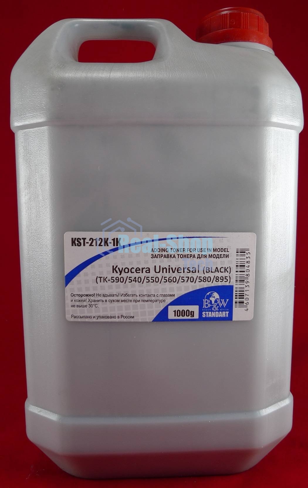 Тонер Kyocera Universal (TK-590/540/550/560/570/580/895) black (кан. 1кг) B&W Standart (Tomoegawa) фас России