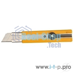 Нож Olfa с выдвижным лезвием, с резиновыми накладками, 25мм OL-H-1