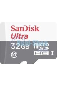 Флеш карта microSD 32Gb SanDisk microSDHC Class 10 Ultra UHS-I 100MB/s