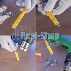 Термоусаживаемые трубки Rexant AUTO 2:1 (Набор 10 шт.)