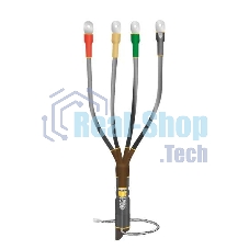 Муфта кабельная концевая внутренней установки 1кВ КВТпН 4х(35-50мм) с болтовыми наконечниками Нева-Транс Комплект 22020034