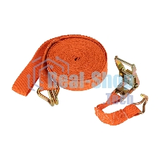 Стяжка для груза Rexant багажная с крюками, с храповым механизмом, 5х0.038 м