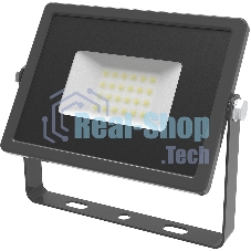 Прожектор светодиодный Gauss Qplus 20Вт 6500К 1700лм IP65 графит. сер. 1/20