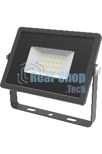 Прожектор светодиодный Gauss Qplus 20Вт 6500К 1700лм IP65 графит. сер. 1/20