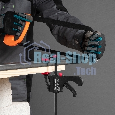 Струбцина универсальная Matrix, быстрозажимная, F-образная, 200 х 315 х 45 мм, пластиковый корпус