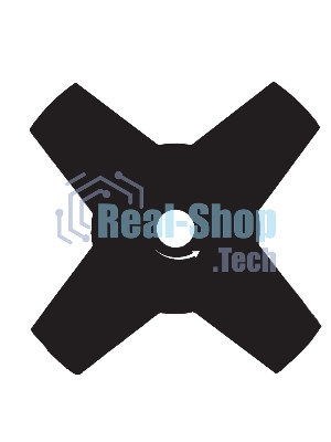 Нож для триммера 230х25,4, 4 лезвия Kronwerk