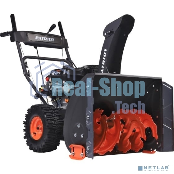 Снегоуборщик PATRIOT PS 707 E, Двигатель 7л.с до -25 °С; 212 сс; Стартер ручной/220V; LED-фара, Панель c увеличенным диапазоном скоростей 6 вперед/2 назад; Ширина ковша 610мм +100(26