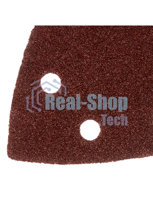 Треугольник абразивный Denzel на ворc. подложке под 