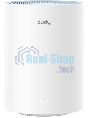 Бесшовный Mesh роутер Cudy M1200 (M1200 2-PACK) AC1200 Wi-Fi белый (упак.:2шт)
