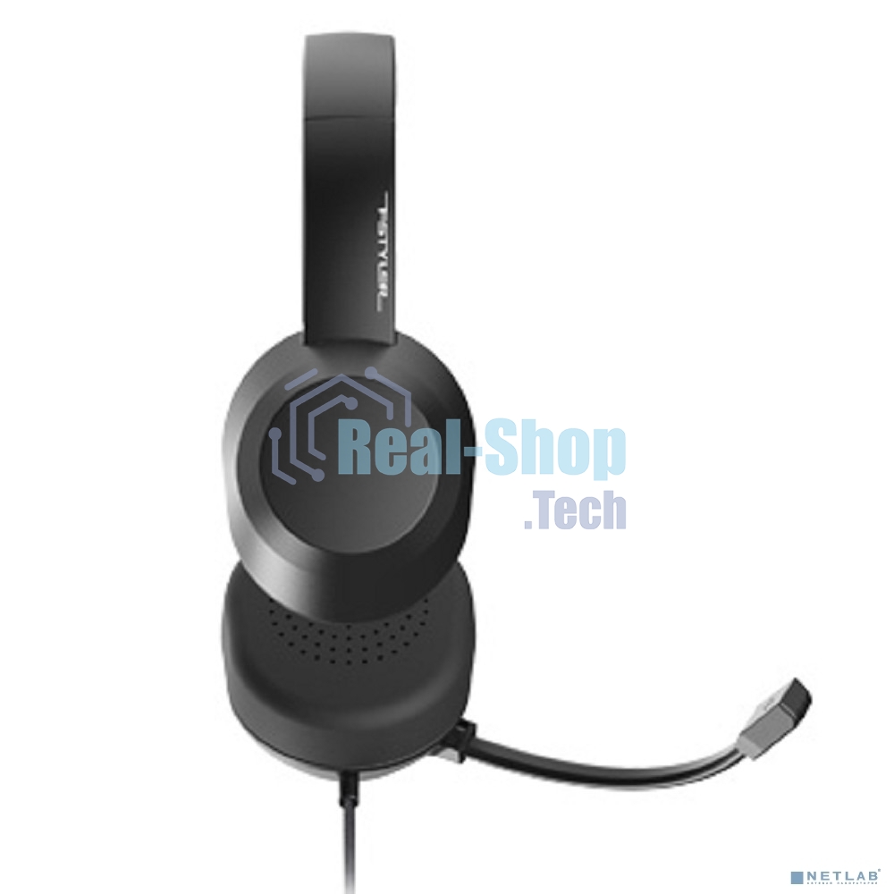 Гарнитура A4Tech Fstyler FH150U чёрный, проводная
