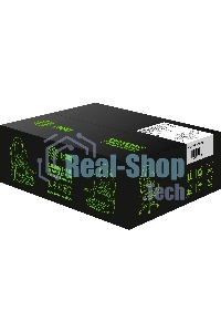 Кресло игровое Cactus CS-CHR-130-M, массажное, с подголовником, черный