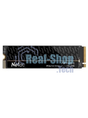 Накопитель SSD Netac NV7000-T, 2Tb, M.2 2280, PCIe 4.0 x4, NVMe, R/W 7300/6700, с радиатором