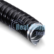 Металлорукав Rexant в ПВХ изоляции МРПИнг-32 (РЗ-Ц-ПВХнг) черный