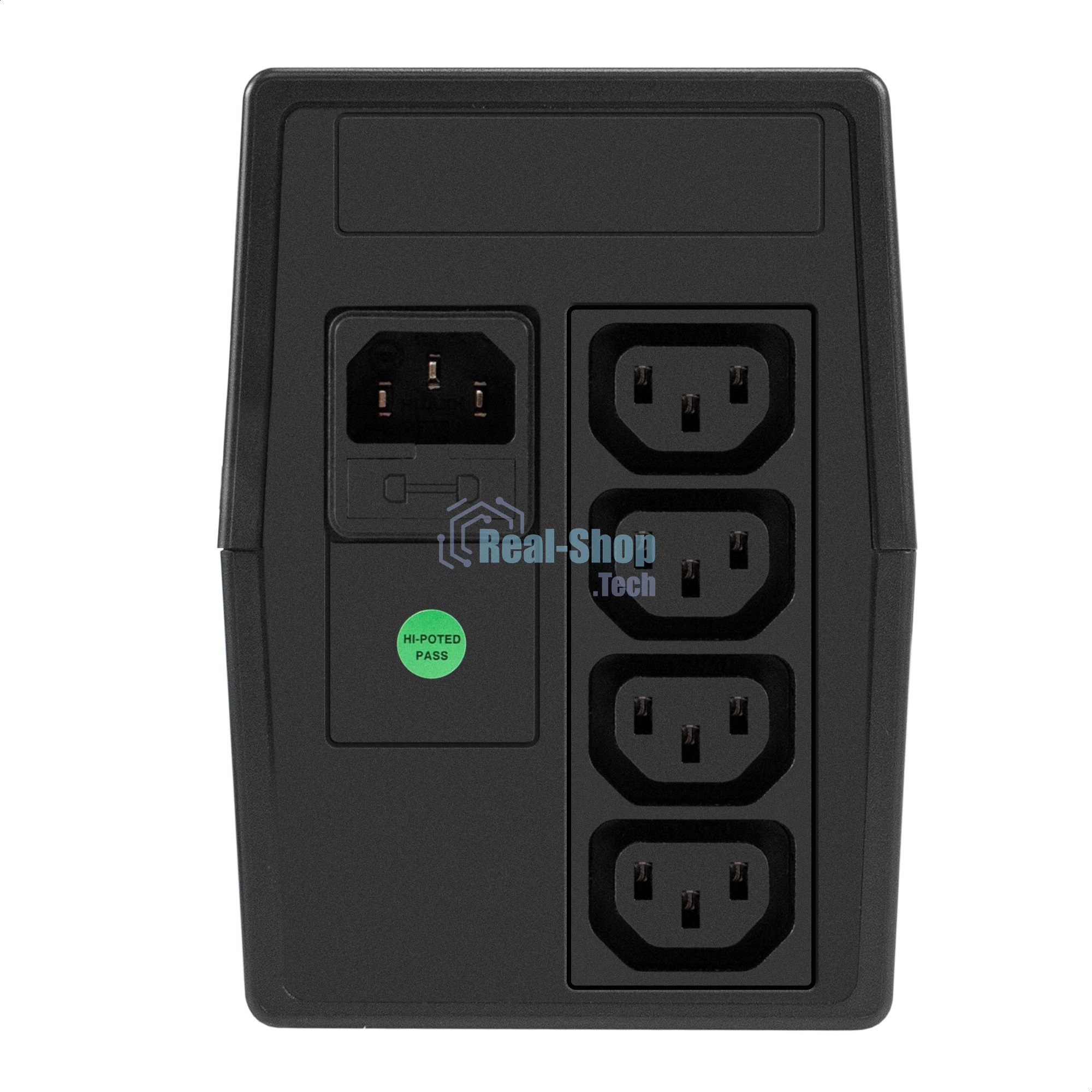 Источник бесперебойного питания ExeGate Power NB-500.LED.AVR.4C13 (500VA/300W, LED, AVR, 4*C13, батарея 12V 4.5Ah, черный)