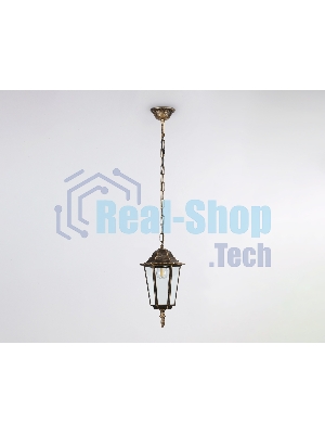 Светильник Ambrella light ST2031 GD/BK/CL золото/черный/прозрачный IP54 E27 max 40W D150*780