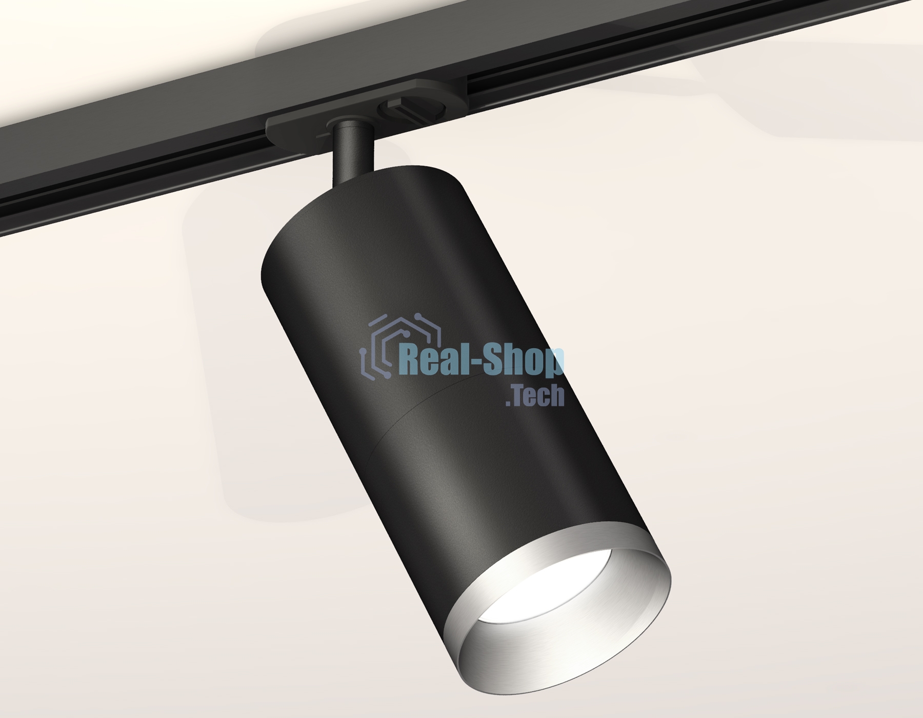 Светильник Ambrella light XT7402102 SBK/MCH черный песок/хром матовый MR16 GU5.3 (A2537, C7422, A2011, C7402, N7033)