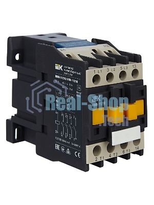 Контактор IEK KKM11-012-230-10 КМИ-11210 12А 230В/АС3 1НО