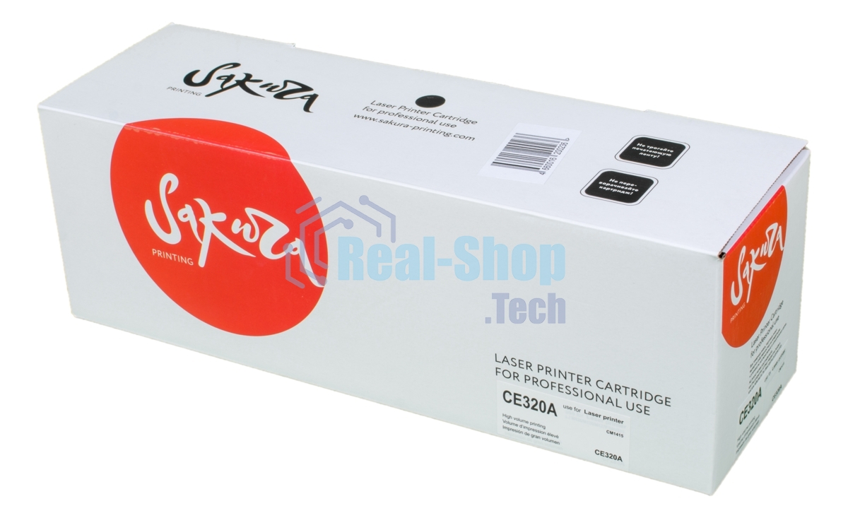 Картридж лазерный Sakura CE320A для HP Color LJ PRO CP1525N/CP1525NW, черный, 2000 к.