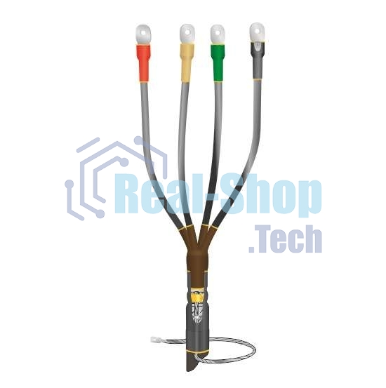 Муфта кабельная концевая внутренней установки 1кВ КВТпН 4х(150-240мм) с болтовыми наконечниками Нева-Транс Комплект 22020036