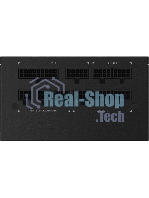 Блок питания Gigabyte GP-P850GM RTL, 850Вт, 80 PLUS Gold, 120мм, модульный, черный