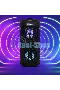 Минисистема Hyundai H-MC150 черный 50Вт/FM/USB/BT/SD/MMC