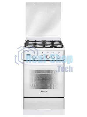 Плита газовая Gefest ПГ 5300-03 0040 белый, конфорок 4 шт, духовка 52 л, 50 см x 85 см x 58.5 см