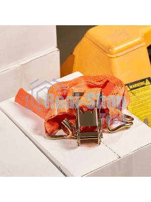 Стяжка для груза Rexant багажная с крюками, с храповым механизмом, 5х0.038 м