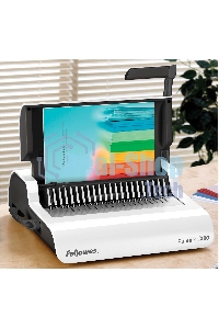 Переплетчик Fellowes Pulsar+ (FS-56276) A4/перф.17л.сшив/макс.300л./пластик.пруж. (6-38мм)