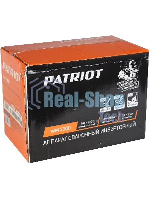Сварочный аппарат Patriot WM230D инвертор ММА 10.7кВт