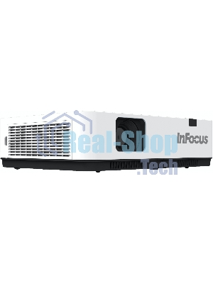 Проектор INFOCUS IN1049 3LCD, 5000 lm, WUXGA, 1.371.65:1, 50000:1, (Full 3D), 16W, 2хHDMI 1.4b, VGA in, CompositeIN, 3,5 мм audio IN, RCAx2 IN, USB-A, VGA out, 3,5 audio OUT, RS232, Mini USB B serv, RJ45, 3,3 кг