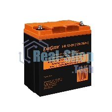 Аккумуляторная батарея ExeGate HR 12-26 (12V 26Ah, под болт М5)