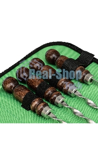 Набор шашлычный 9 предметов в сумке, Camping Palisad