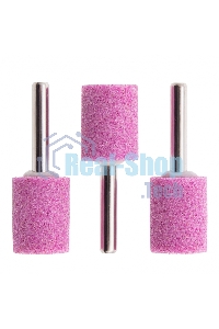 Шарошка абразивная Matrix, цилиндр, 19 x 25 мм, хвостовик 6 мм, F46, 3шт.