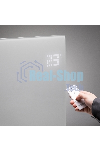 Конвектор Denzel OptiPrime-2000 белый, 2000 Вт, 25 м2, термостат, дисплей, WiFi