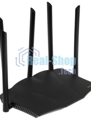 Двухдиапазонный гигабитный Wi-Fi 6 роутер Tenda TX12 Pro AX3000, до 574 Мбит/с на 2,4 ГГц + до 2402 Мбит/с на 5 ГГц