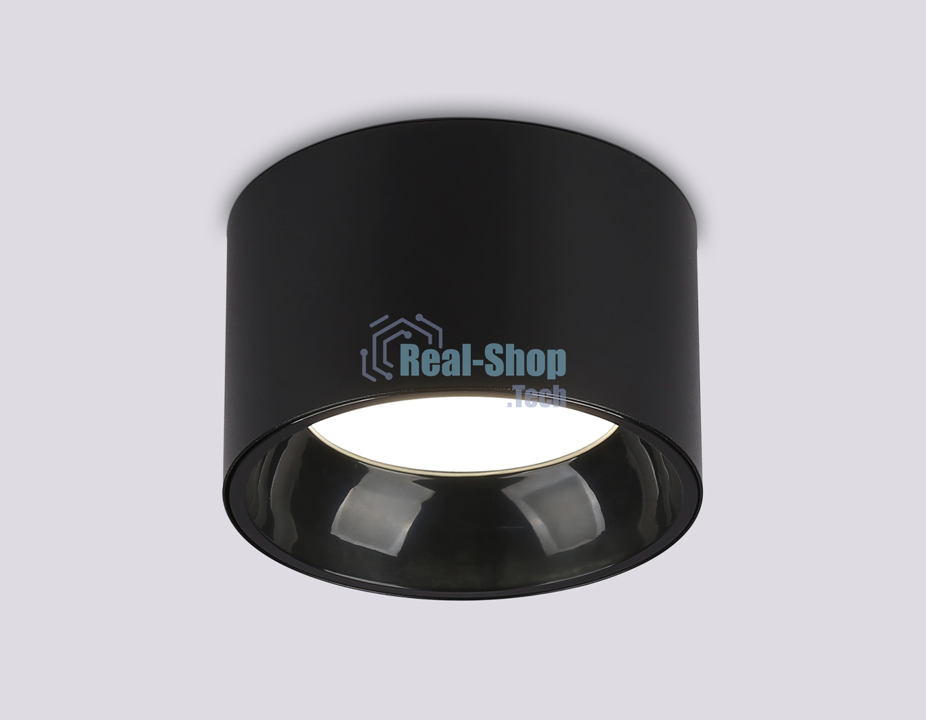 Светильник Ambrella light TN52894 SBK/GBK черный песок/черный глянец GX53 max 12W D97*60