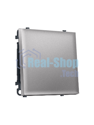 Комплект механизма 1-кл выключателя SIGMA Сталь матовый 10A-250V QUANT PRO (SP5010, PR101)